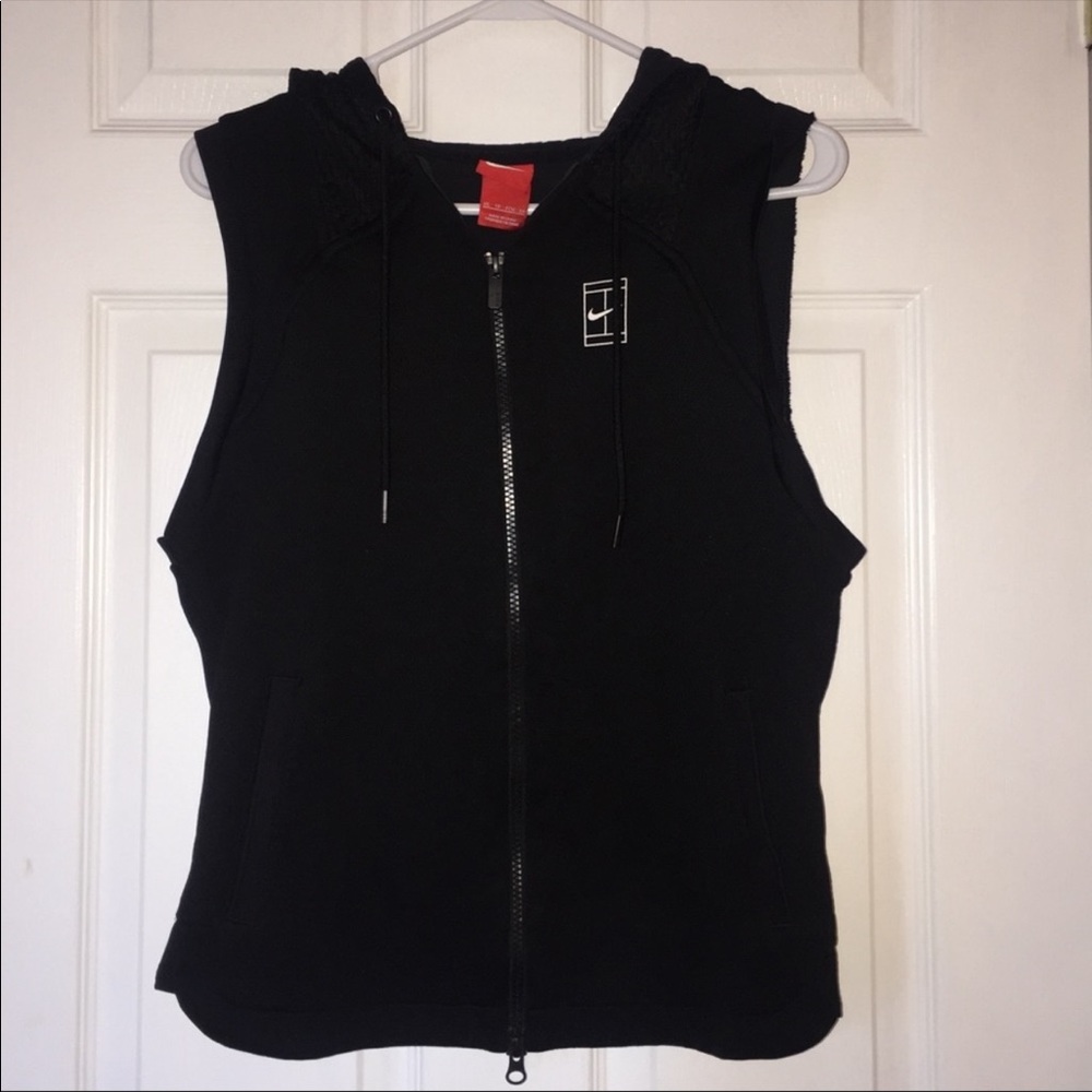 Nike hoodie vest size small